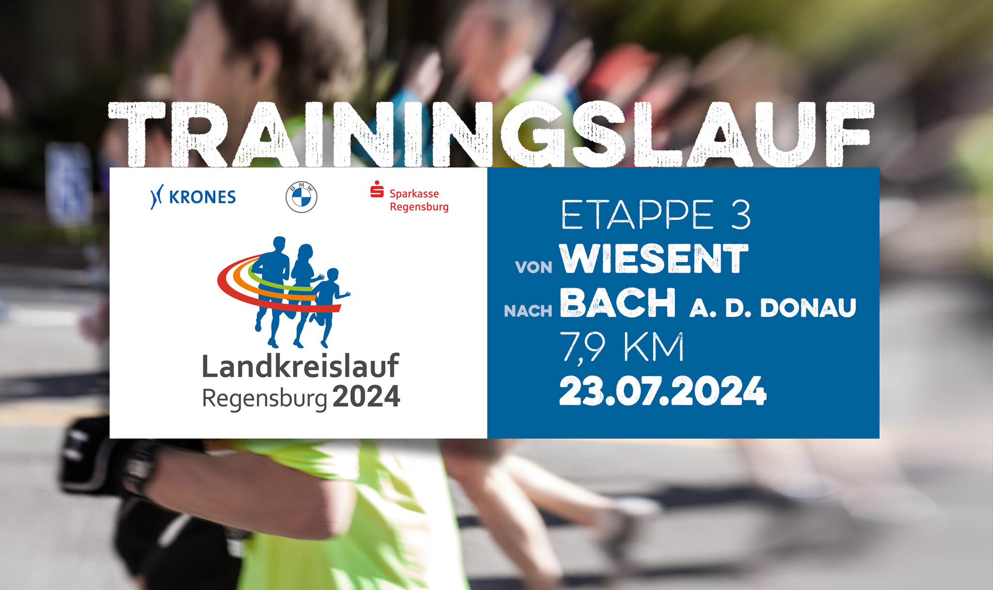 3. Etappe - Wiesent/Bach a. d. Donau - Landkreislauf 2024