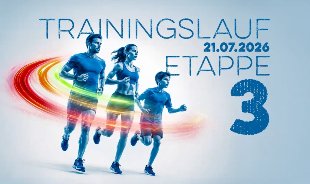 3. Etappe - von Matting nach Gebraching / 6,8 km - Landkreislauf 26
