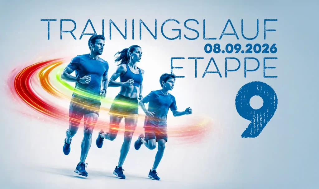 9. Etappe - von Pinkofen nach Allersdorf / 11,2 km - Landkreislauf 26