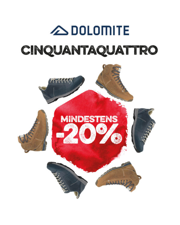 Dolomite mindestens -20%